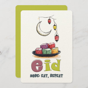 Invitación Modo Eid- No se permite culpa: ¡las calorías no cu