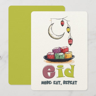 Invitación Modo Eid- ¡No se Permite la Culpa!: ¡Las Calorías 