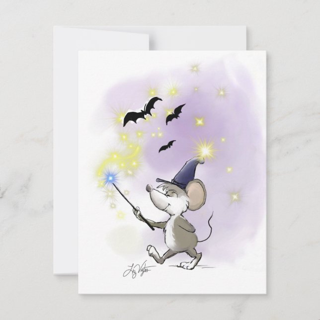 Invitación Moe's Happy Halloween (Anverso)