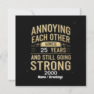 Invitación Molestándose entre ellos desde que los años siguen