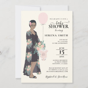 Invitación MOM-to-BE Es un BABY SHOWER CHICA