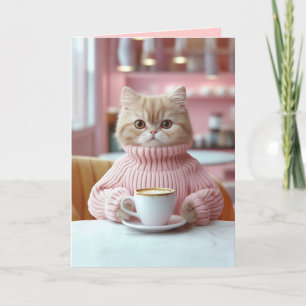 Invitación Momento acogedor de Cat Café