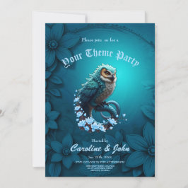 Invitación Momento de la sabiduría, la lechuza mágica, majest