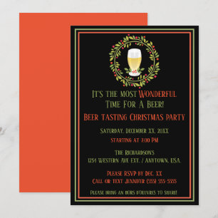 Invitación Momento Maravilloso Para Un Fiesta De Navidades De