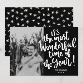 Invitación Momento más maravilloso del año | Foto de Black HO