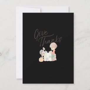 Invitación Momentos preciosos de acción de gracias Doll