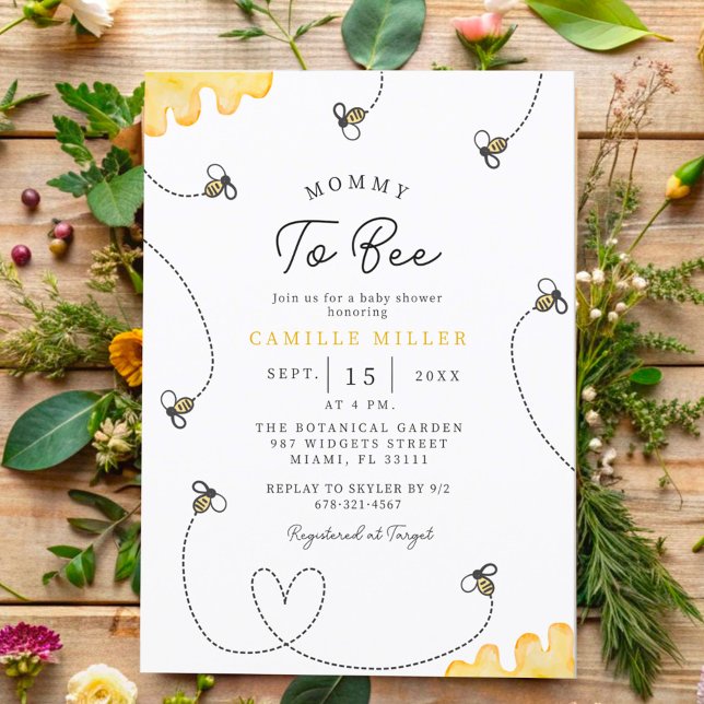 Invitación Mommy-To-Be Baby Shower (Subido por el creador)