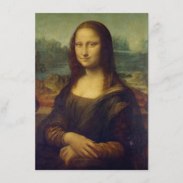 Invitación Mona Lisa - Leonardo da Vinci