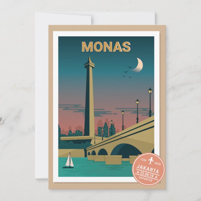 Invitación Monas paisajistas (Anverso)