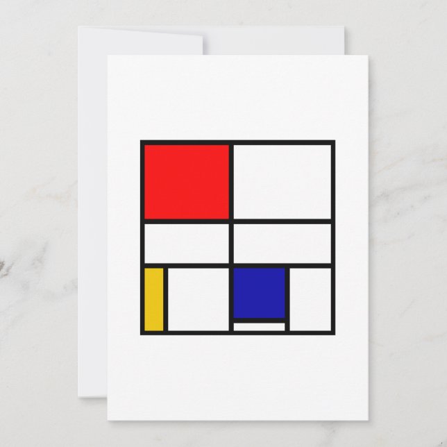 Invitación Mondrian 3 (Anverso)