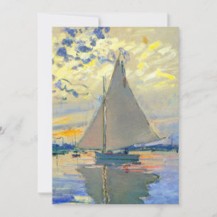 Invitación Monet Sailboat en Le Petit-Gennevilliers