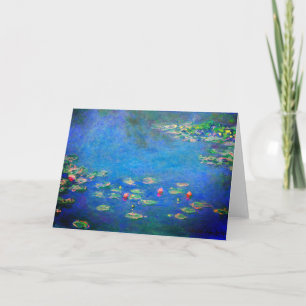 Invitación Monet Water Lilies 1906