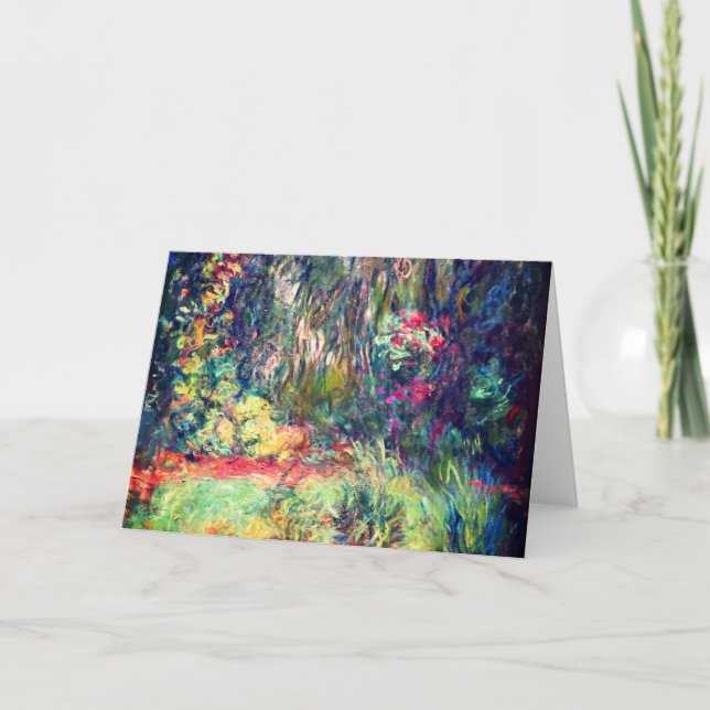 Invitación Monet Water Lily Pond (Anverso)