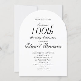 Invitación Monograma de fotografía elegante masculina de cump