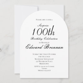 Invitación Monograma de fotografía elegante masculina de cump