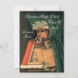 INVITACIÓN MONOGRAMA DE SELLO DE CERRAMIENTOS DE GRADUACIÓN L