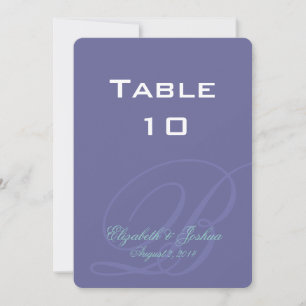 Invitación Monograma de tono sobre tono