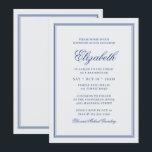 Invitación Monograma moderno Bat Mitzvah en marco simple<br><div class="desc">Compuesto por una elegante tipografía de guion serif y cursiva sobre el marco. Esto es diseñado por Select Fiesta Supplied Supplied,  exclusivo para Zazzle. Disponible aquí: http://www.zazzle.com/selectpartysupplies</div>