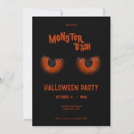 Invitación Monster Bash Halloween