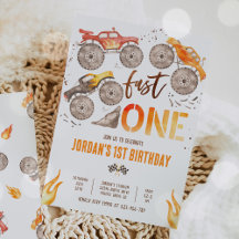 Monster Truck Boy Fast Un Fiesta de cumpleaños