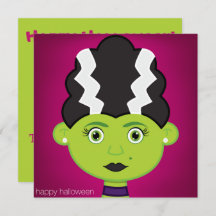 Monstruo chica verde