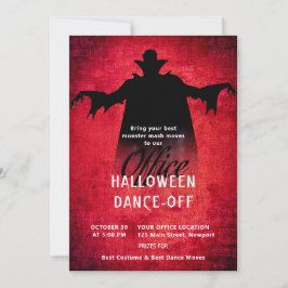 Invitación Monstruo corporativo de Halloween Office Fiesta