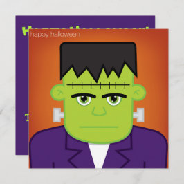 Invitación Monstruo verde