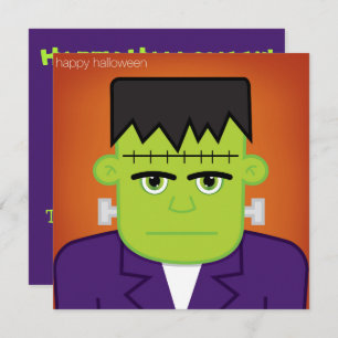 Invitación Monstruo verde