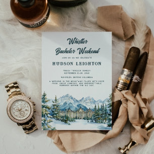 Invitación Montaña de Invierno   Fin de Semana de Soltero en 