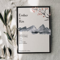 Montaña Sakura | Casual v2 Boda fronterizo