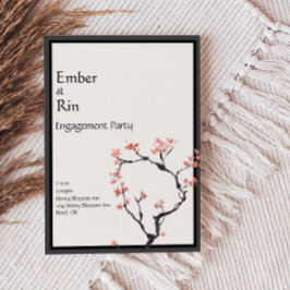 Invitación Montaña Sakura | Parte de compromiso fronterizo in