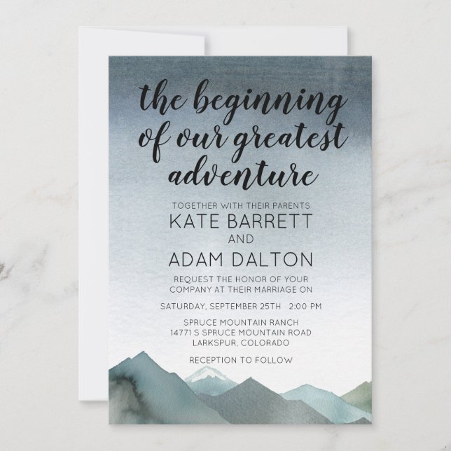 Invitación Montar amor (Anverso)