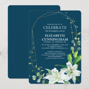 Invitación Monumento a la floración y el follaje modernos
