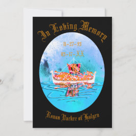 Invitación Monumento al Funeral Viking #2