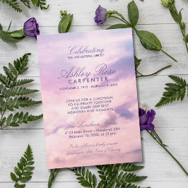 Invitación Monumento conmemorativo a las nubes violetas