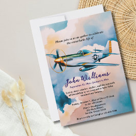 Invitación Monumento conmemorativo al avión P-51