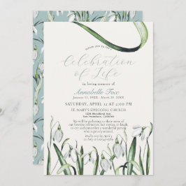 Invitación Monumento conmemorativo al funeral de la vida por 