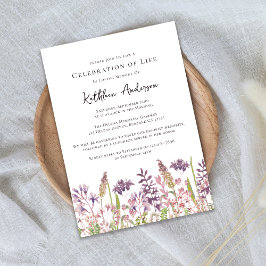 Invitación Monumento conmemorativo al funeral de las flores s