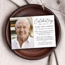 Invitación Monumento conmemorativo clásico a la fotografía si