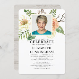 Invitación Monumento conmemorativo de la foto de Florencia de