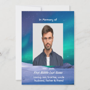 Invitación Monumento conmemorativo de las luces boreales de A