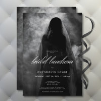 Moody Brida Fantasma Oscura en Mist Bridal Luncheo