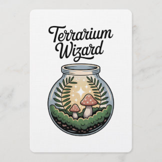 Invitación Moss Jar Plant Terrarium Building Lover