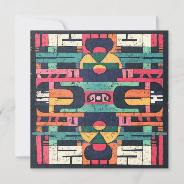 Invitación Motismo azteca (Anverso)