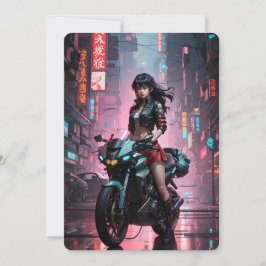 Invitación motocicleta kawasaki en hentai