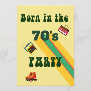 Invitación Motociclismo retro