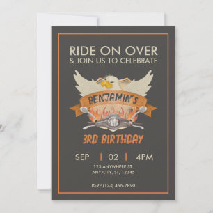 Invitación Motor-ciclo