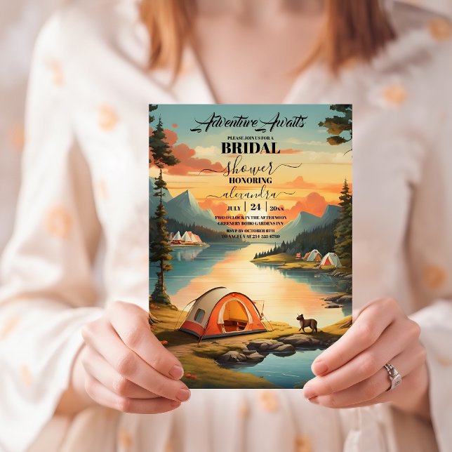 Invitación Mountain Lake Boda Bridal (Subido por el creador)