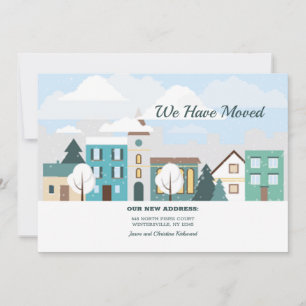 Invitación movida de pueblo invernal