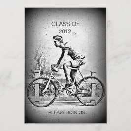 Invitación Moviendo encendido l fiesta de graduación de ciclo